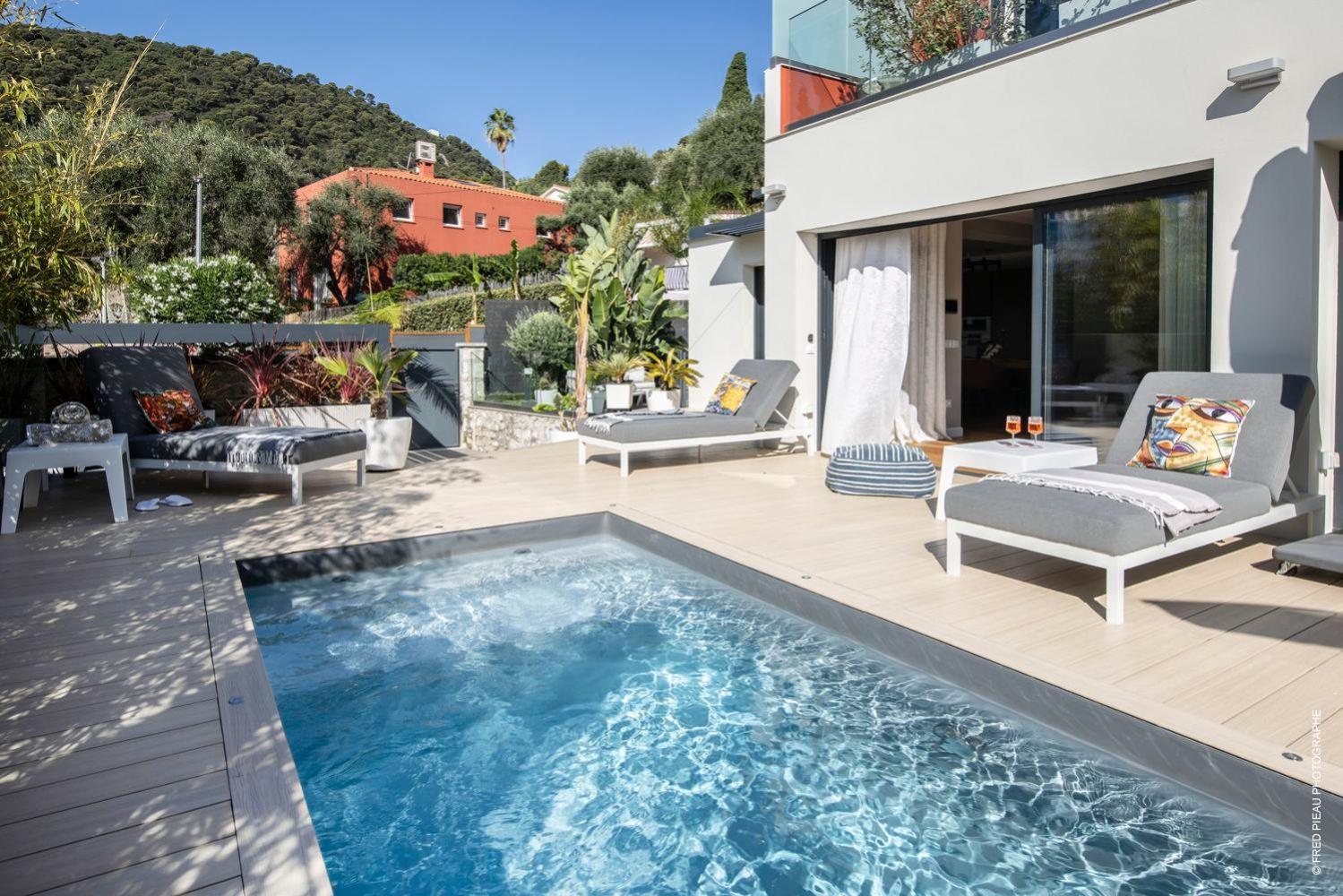 Deluxe VILLA GRAZIELLA 200 M FROM THE BEACH Èze Exterior foto